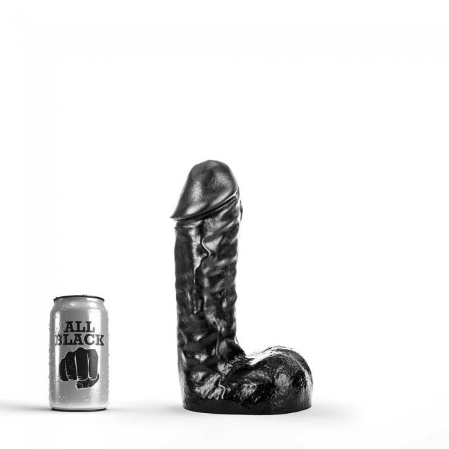 All Black Dildo 24,5 cm