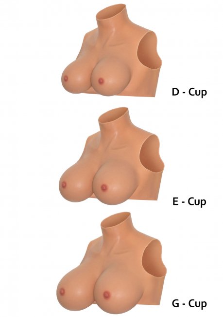 Alter Ego Wearable Breasts Crop Top With G-Cup