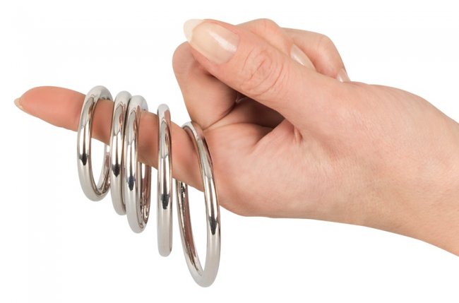 Bad Kitty Set of 5 Cock Rings