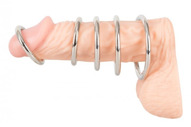 Bad Kitty Set of 5 Cock Rings