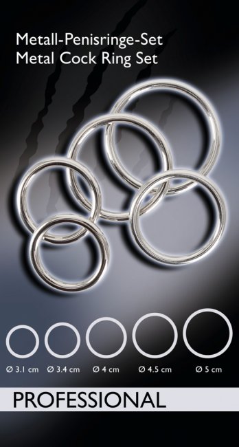Bad Kitty Set of 5 Cock Rings