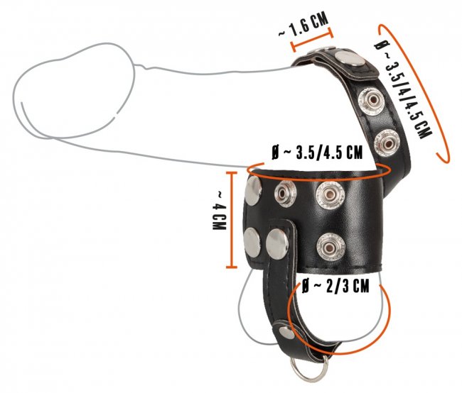 Ball Stretcher with Separator and D-Ring