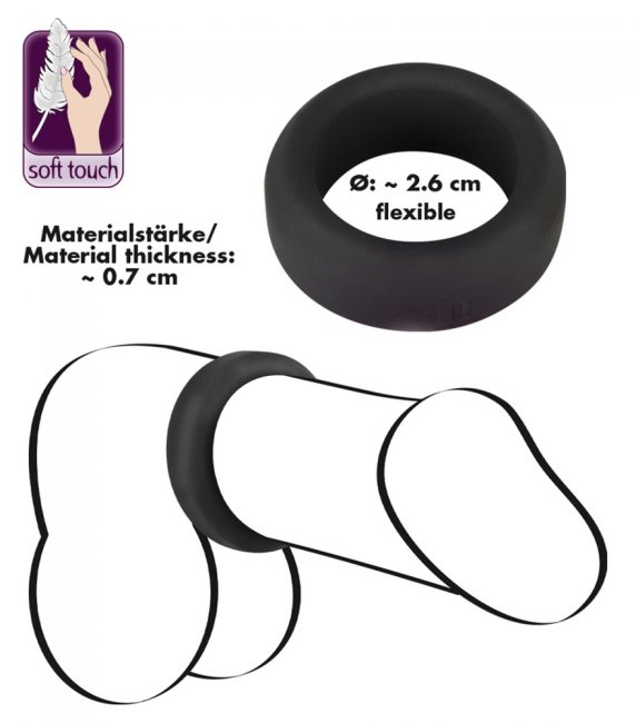 Black Velvets Cock Ring