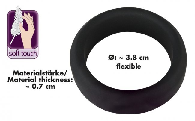 Black Velvets Cock Ring