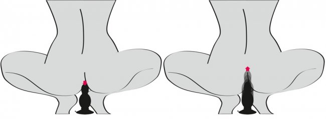 Black Velvets Bouncing Plug