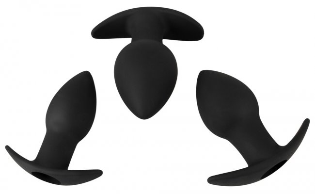 Black Velvets Butt plug Silicone set