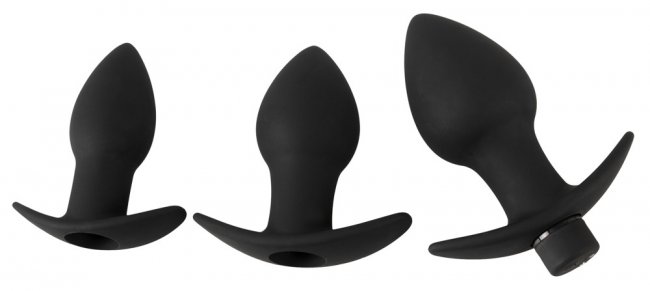 Black Velvets Butt plug Silicone set