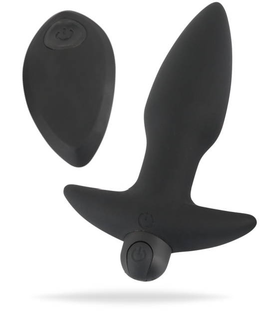Analplugg tillverkad av högkvalitativ silikon med en avtagbar vibrator utrustad med 10 olika vibrationer. Uppladdningsbar.