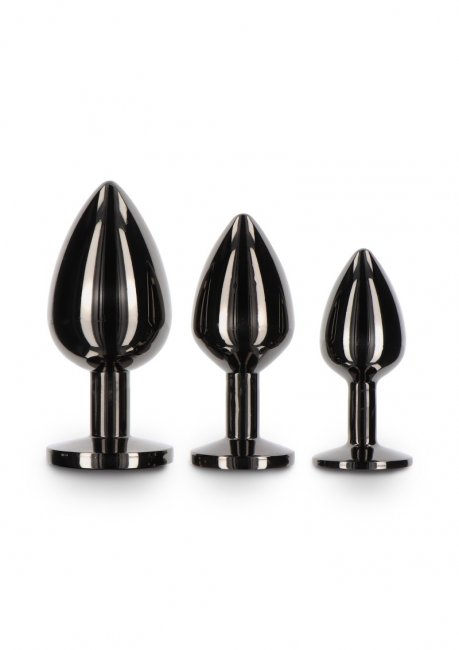 Butt Plug With Diamond Jewel Medium