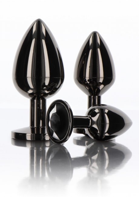 Butt Plug With Diamond Jewel Medium