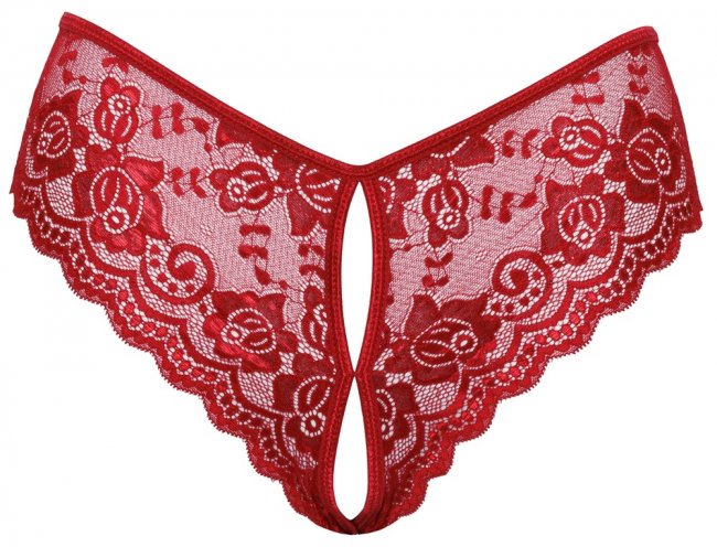 Cottelli Lace Panty crotchless