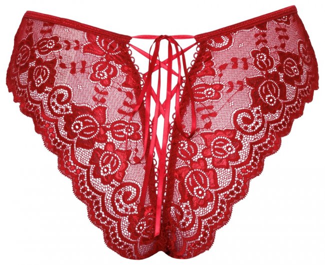Cottelli Lace Panty crotchless