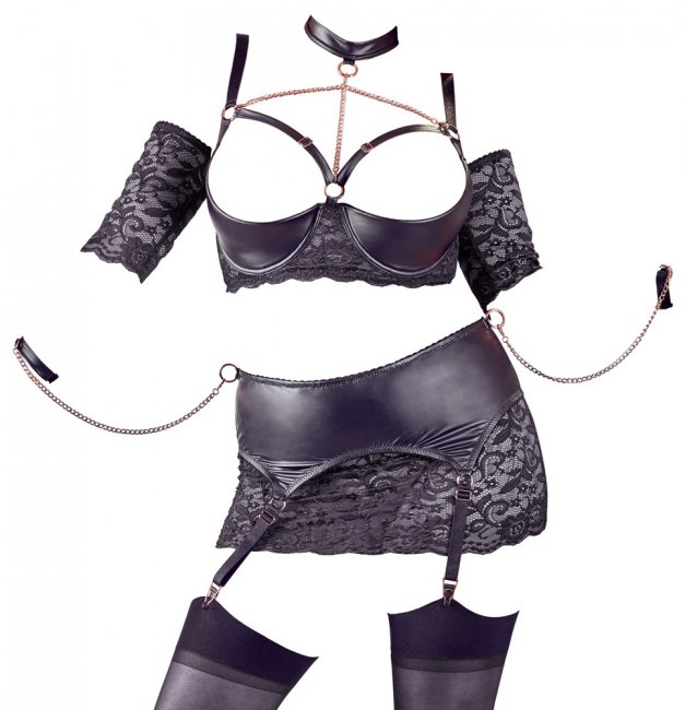 Cottelli Shelf Bra Set