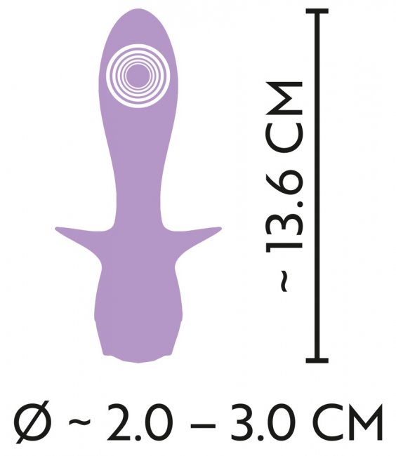 Cuties Mini Booty Vibrator