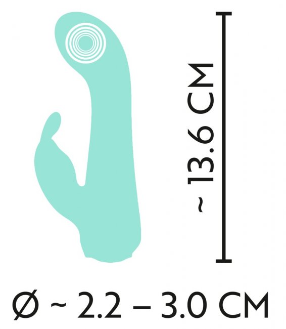 Cuties Mini Silk G-Spot Rabbit