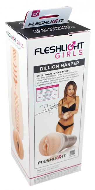 Dillion Harper Fleshlight baksidan