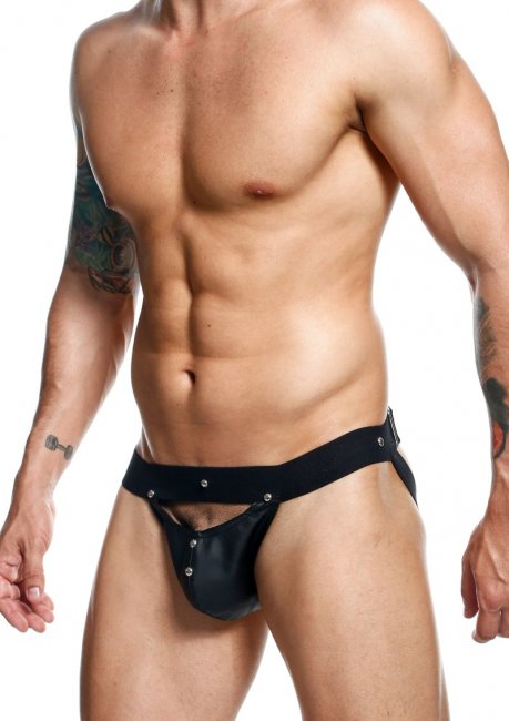 DNGEON Peekaboo Jockstrap - Black