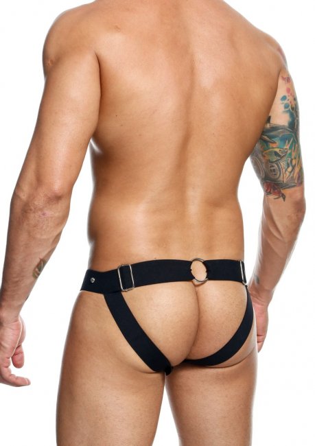 DNGEON Peekaboo Jockstrap - Black