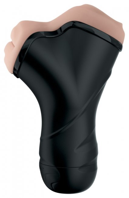 PDX Elite Double Penetration Vibrating Stroker