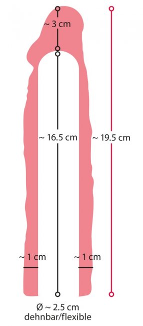 Extension Sleeve Natur Skin