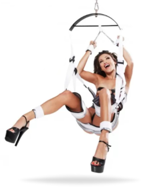 Sexgunga med extra breda band och bekväm vaddering. Justerbara band och funkar för alla par. Snabb och enkel att installera.