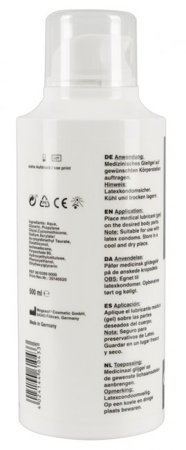 Vattenbaserat fistingglidmedel med en medföljande leksaksrengöring. Enkel pump och spray flaska. Högkvalitativa produkter.
