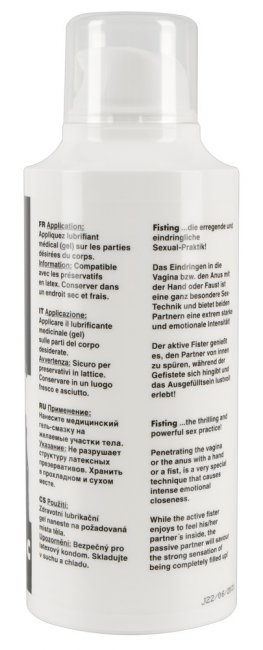 Vattenbaserat fistingglidmedel med en medföljande leksaksrengöring. Enkel pump och spray flaska. Högkvalitativa produkter.