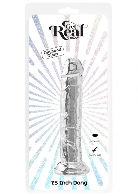 Get Real Clear Dong 7.5 Inch