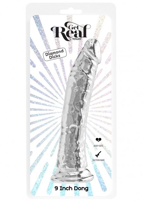 Get Real Clear Dong 9 Inch