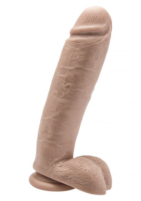 Get Real Dildo 10 inch with Balls