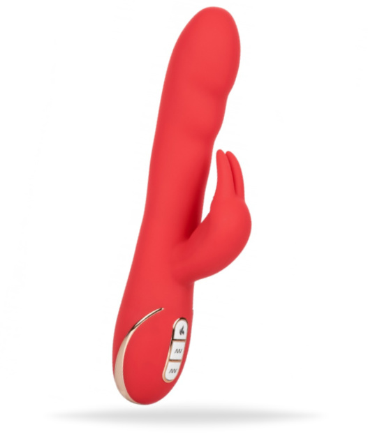 Heated Ultra-Soft Rabbit Uppladdningsbar vibrator