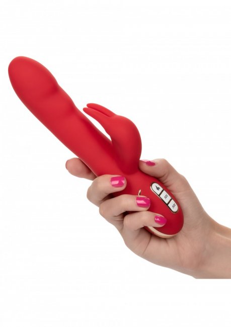 Heated Ultra-Soft Rabbit Uppladdningsbar vibrator