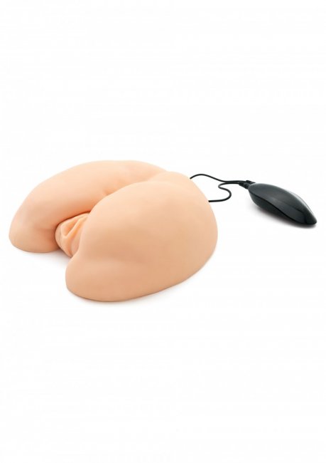 Horny Fuck Slut Vibrating - Vibrerande masturbator i form av rumpa