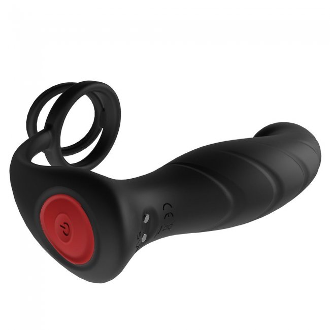 Vibrator and phallic ring Yell