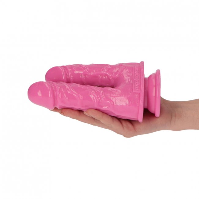 Caino and Abele Double Dildo - Pink