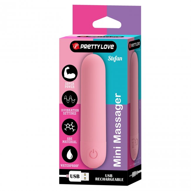 Mini Vibrator Stefan Pink
