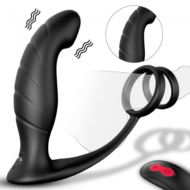 Vibrator and phallic ring Yell
