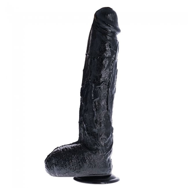 Augustus Extreme Dildo - Black