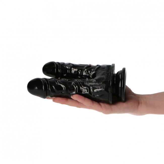 Caino and Abele Double Dildo - Black