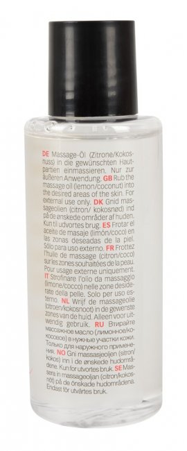 Just Play Lemon Coco Massage Oil