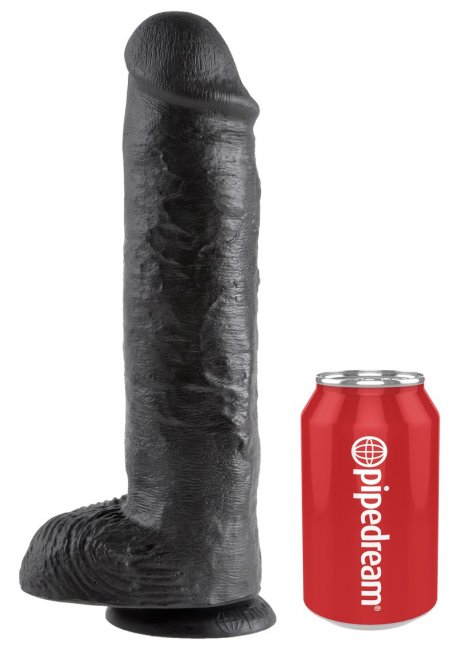 King Cock With Balls Black