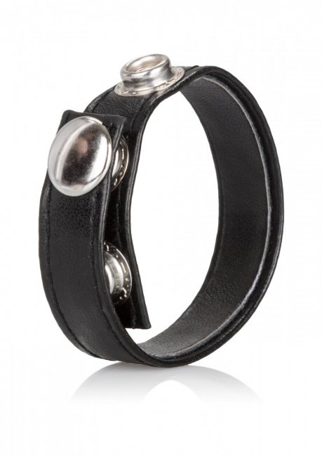 Leather 3-Snap Ring