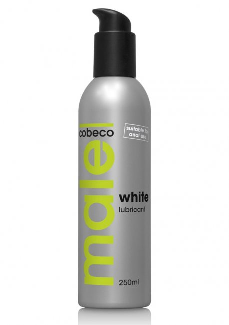 Male White Lubricant