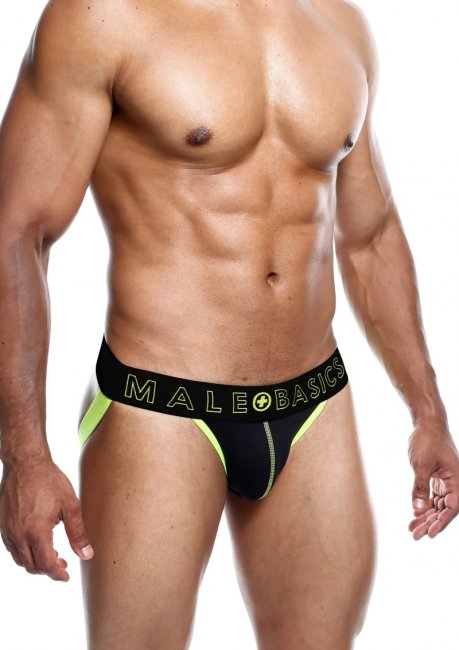 MaleBasics Neon Jock Gul