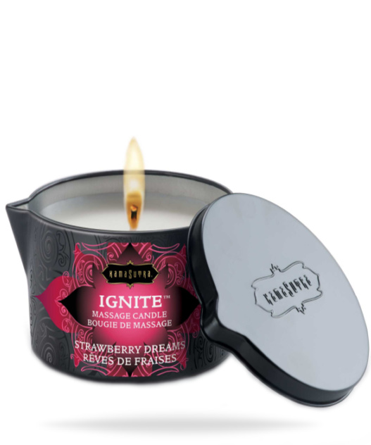Massage Candle Strawberry Dreams