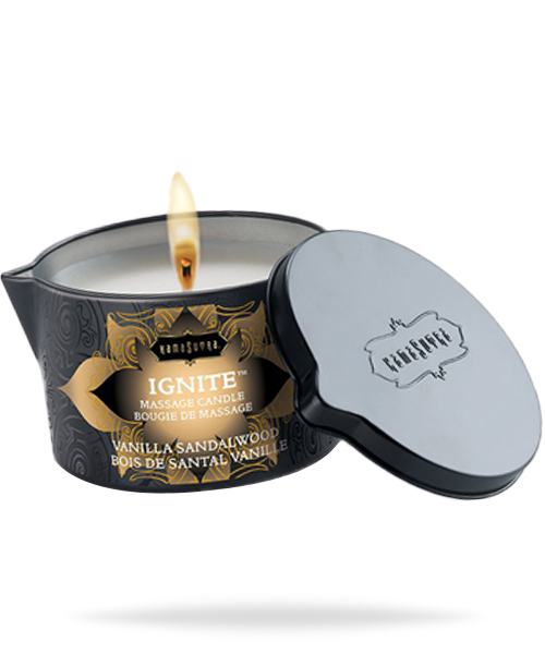 Massage Candle Vanilla Sandalwood - Massageljud med doft av sandelträ