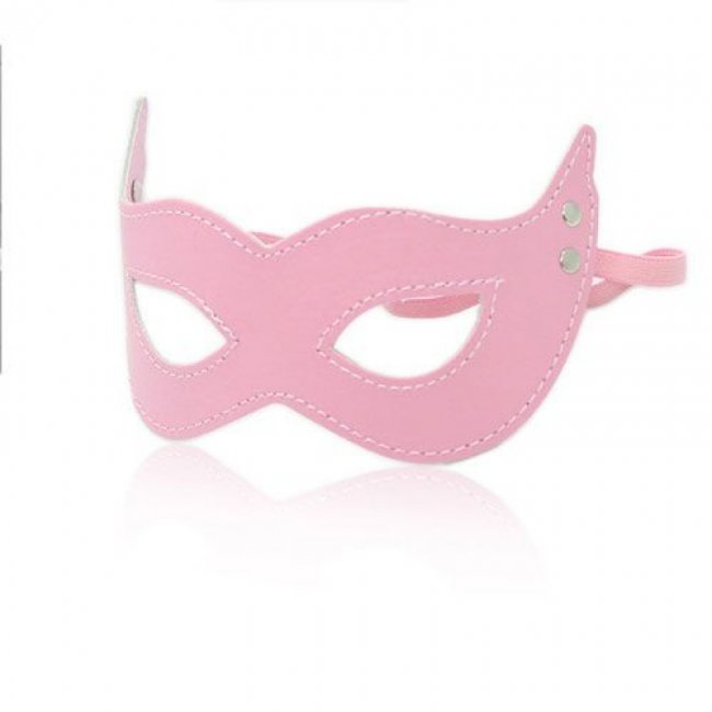 Mistery Mask - Rosa maskeradmask