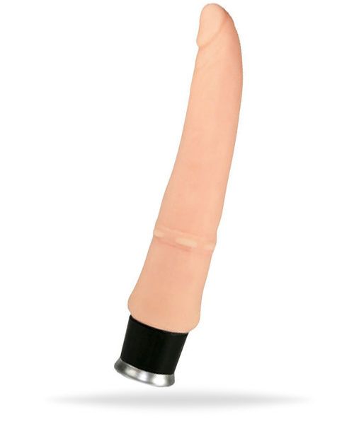 Nature Skin Anal Vibe - Mjuk vibrator i syntetisk hud