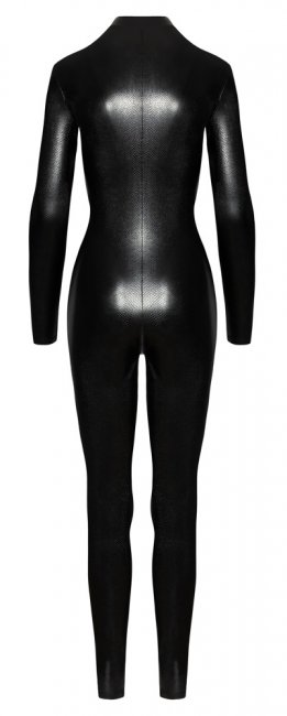 Noir Snakeskin Jumpsuit