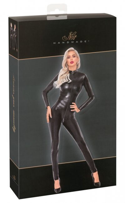 Noir Snakeskin Jumpsuit